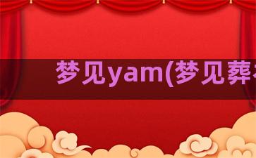 梦见yam(梦见葬礼)